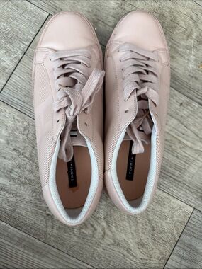 Tommy Hilfiger Pink Low-Top Lace-Up Sneakers
